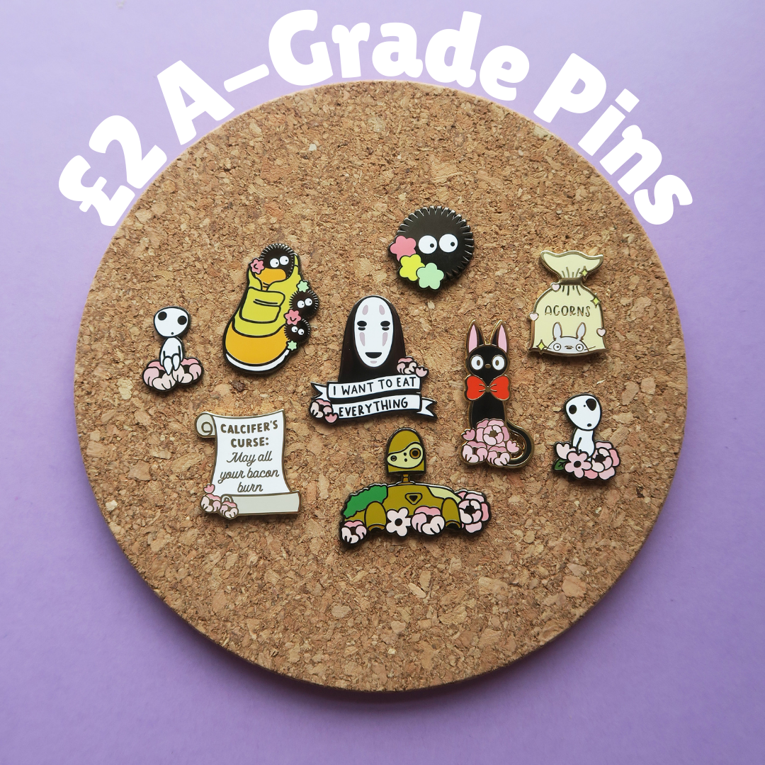 £2 Discontinued Pin Sale - A Grade