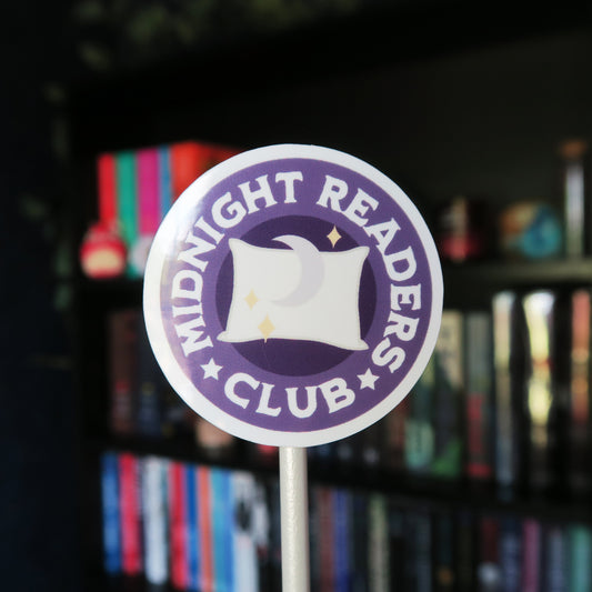 Midnight Readers Club Sticker