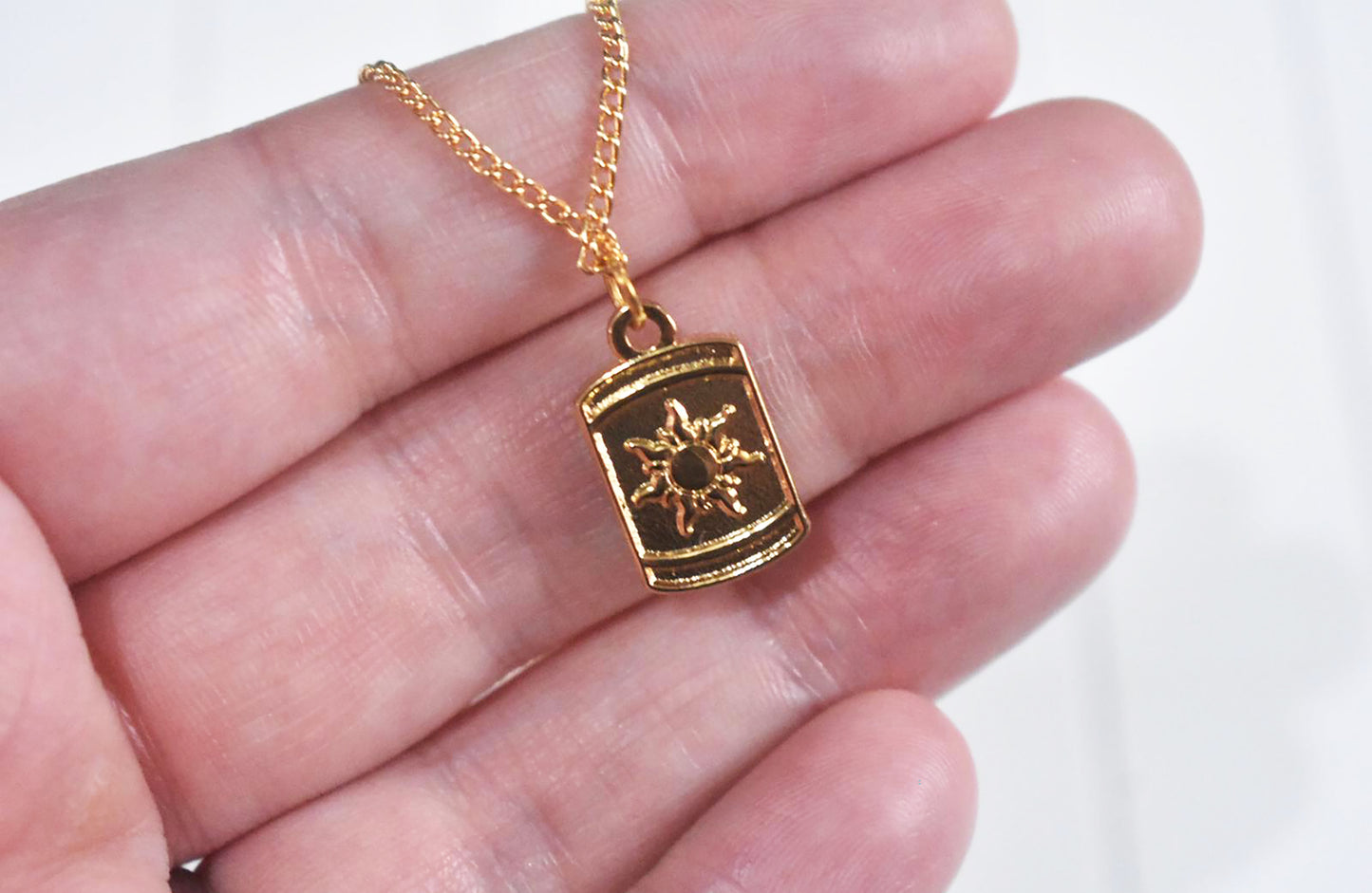 DISCONTINUED - Floating Lantern Necklace