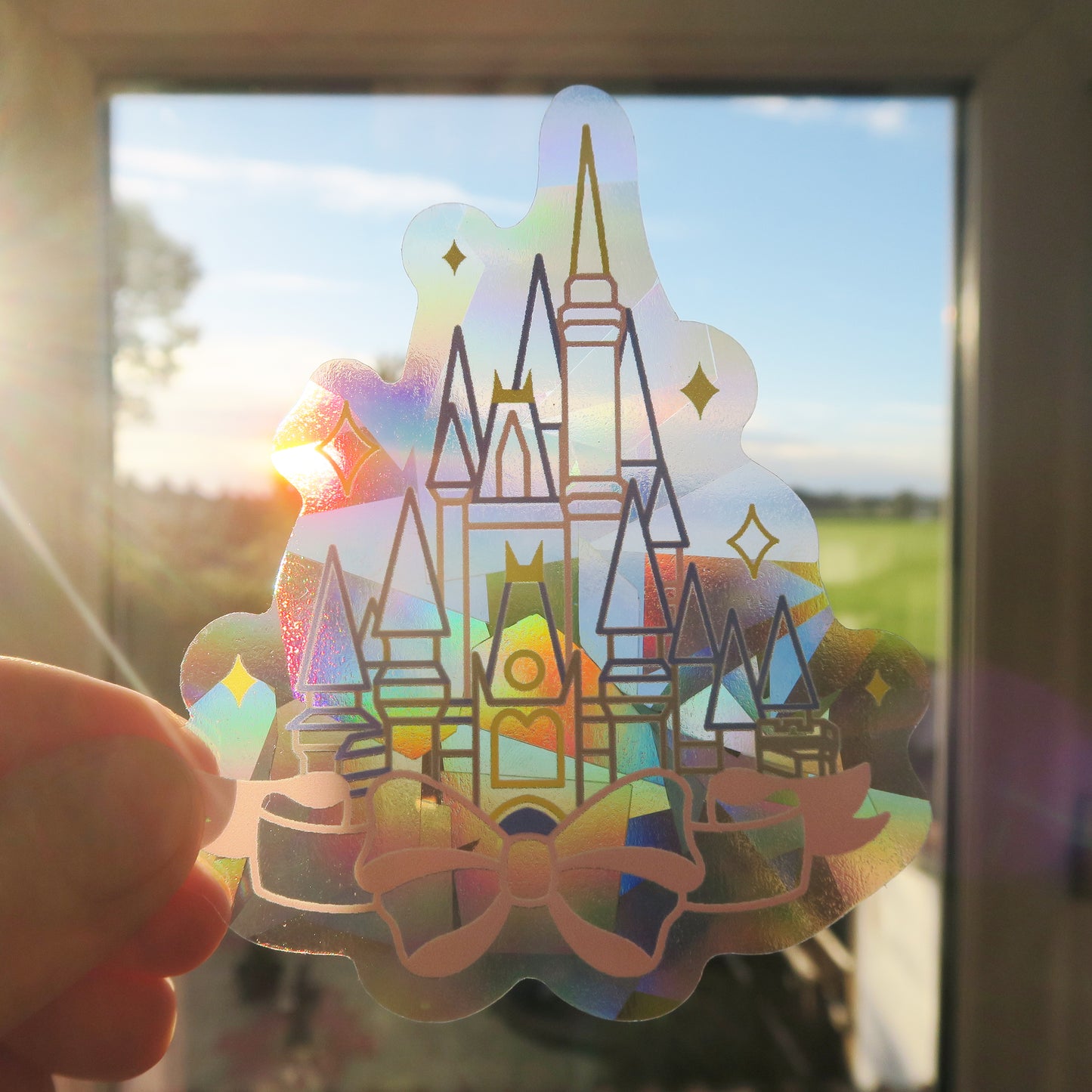 DISCONTINUED - Floridian Castle Suncatcher