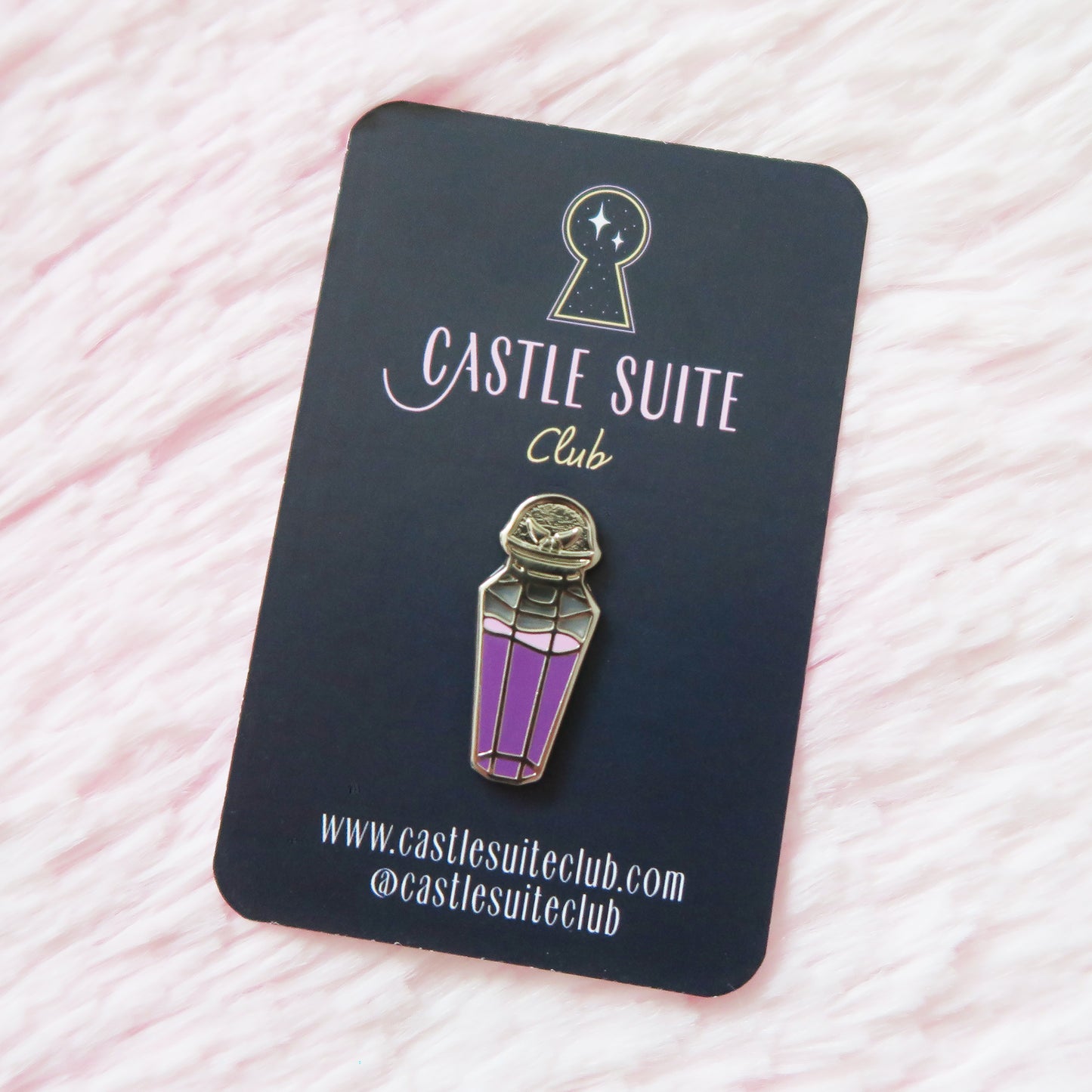 DISCONTINUED - Hades Poison Bottle Enamel Pin
